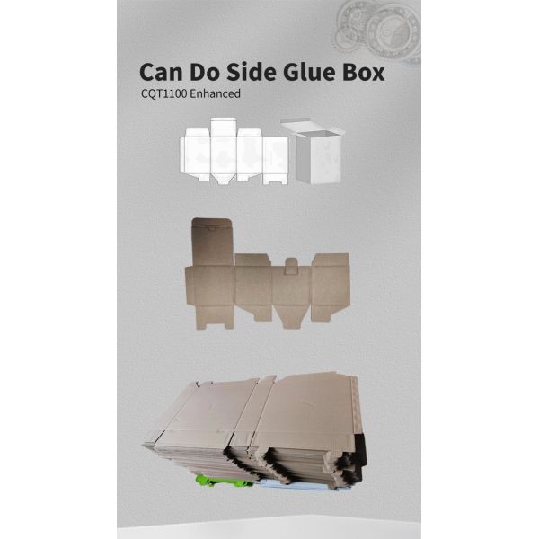 CQT1100 Enhanced Type Automatic Folding Gluing Machine for Consistent Performance