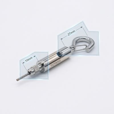 Brass Adjustable Cable Gripper Hook Hanging Kit Hook Grippers for LED Suspension Lighting