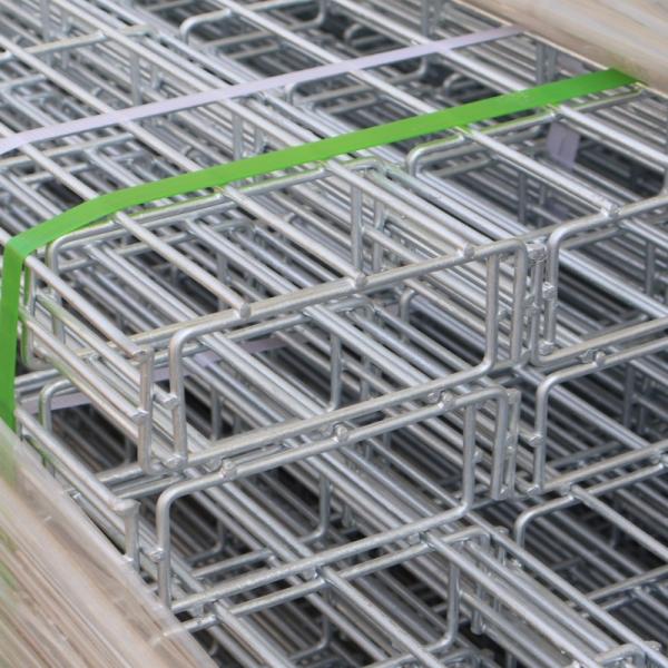 Weld Q235 Steel Wire Mesh Basket Cable Tray 3000mm Length Mesh Wire Cable Tray
