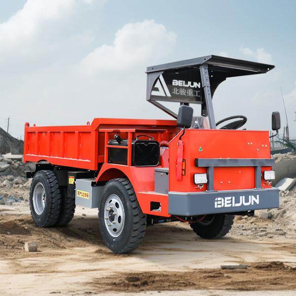 3 Tons Underground Mining Truck Four Wheel Tunnel Articulated Diesel