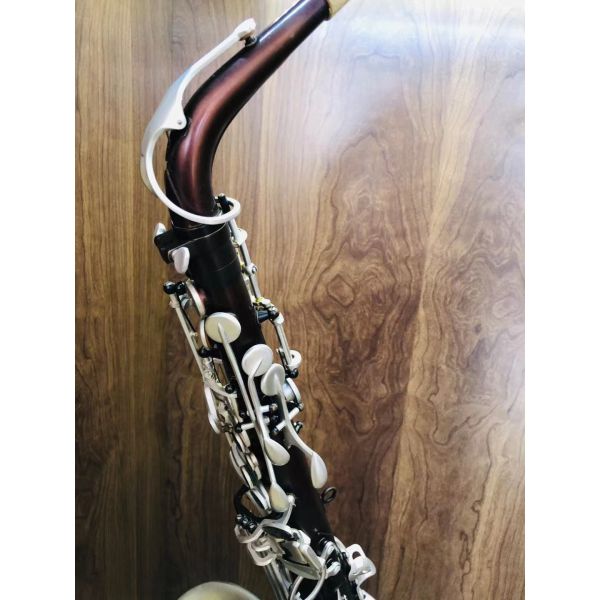 ROFFEE M600 Original Import Professional Performance Level Alto Brass Black Nickel Gold Eb Tone Saxophone