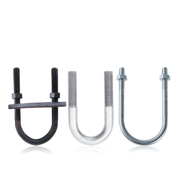 Auto Part Trailer High Strength 316 Stainless Steel Square U Bolt With Plain Finish