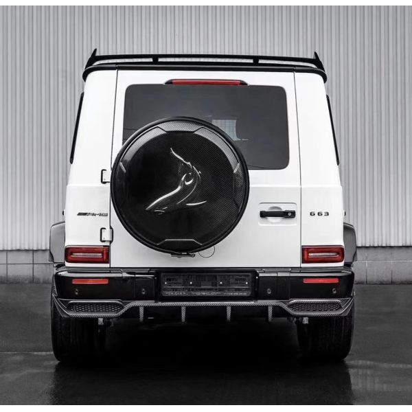 High Quality Carbon Fiber W464 G500 G63 Body Kit W464 Upgrade Topcar Style Front Shovel Rear Lip  Spoiler