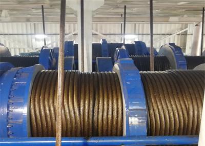 Plataforma elétrica da instalação de Marine Winch For Wind Turbine do Multi-motor