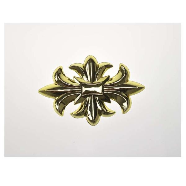 Gold Color Coffin Accessories High Strength Flat Coffin Lid Decoration