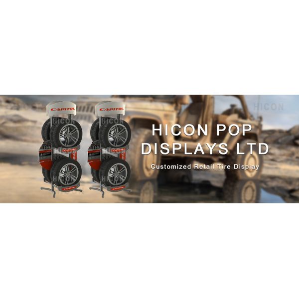 Factory Price Car Accessories Metal Engine Oil Showroom Display Racks