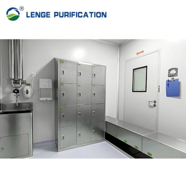 1200 × 450 × 1800 Stainless Steel Storage Cabinet Polished SS304 With Twelve Doors