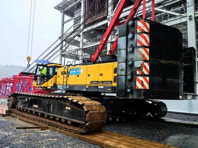 2019 Sany SCC2000A Crawler Crane Moteur Cummins 247 kW Puissance nominale Moteur Kawasaki