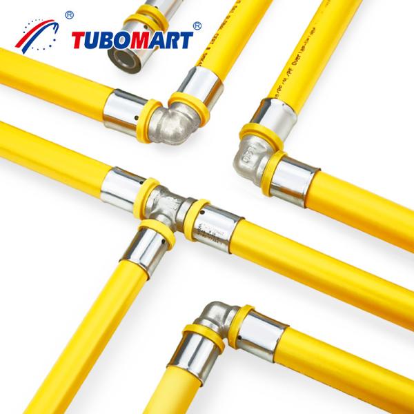 3/4 polegadas de latão Pex Press Fittings para água / gas Tubos mangueira chuveiro