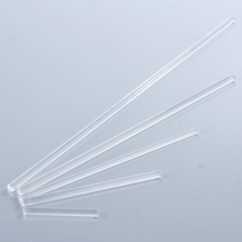 Two Ends Round Laboratory Clear Glassware Glass Stirring Rod Price