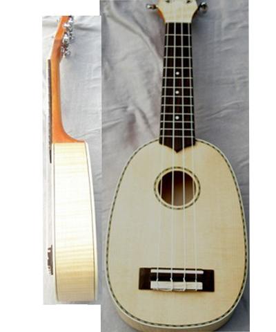 21"  concert Ukulele Spruce solidwood hawaii guitar high quality AGUL24