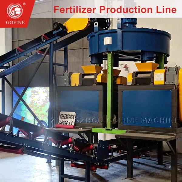 Línea de Granulación de Fertilizantes NPK Compacta para Producción a Pequeña Escala