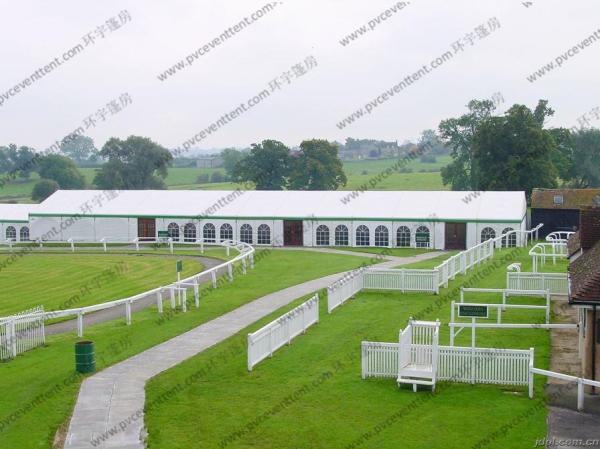 Aluminum Struceture White Outdoor Tent PVC Sidewalls Contain More Than 500 People