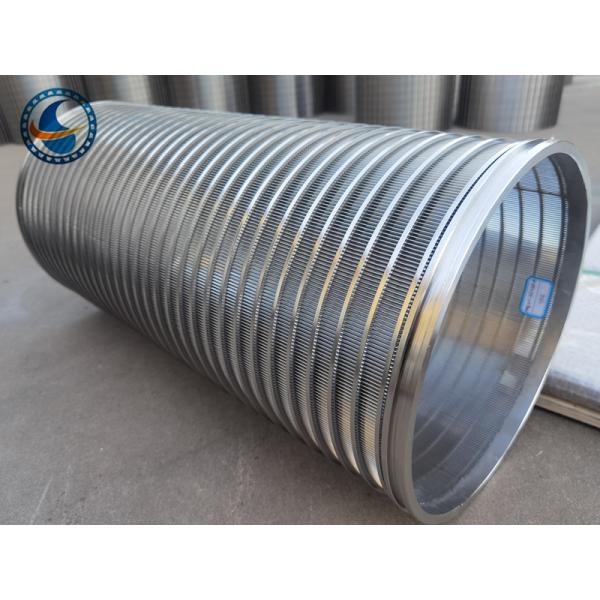 Welded Stainless Steel 304 Self Cleaning Wedge Wire Screen