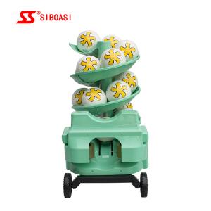 ROHS Approved Football Machine Soccer Ball Up And Down Spin Adjustment