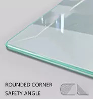 El vidrio moderado claro endureció el vidrio para el solario de la división del camino del tablón de la pared de la pantalla