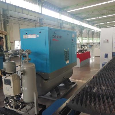 30 cavalos-força combinaram o compressor de ar do parafuso para o corte do laser da fibra