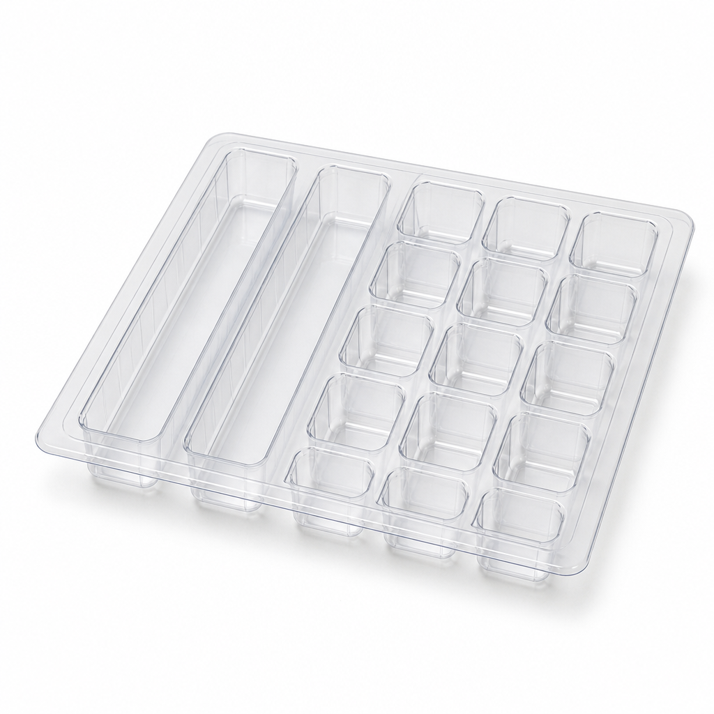Custom Disposable Antistatic Blister Trays for Consumer Electronics Automotive Parts Packaging Logistics Use Customized Options