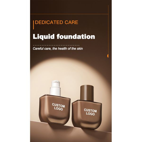 OEM ODM Waterproof Makeup Foundation and Concealer Full Coverage Organic Original Tinted Moisturizer Water Dark Skin Foundation