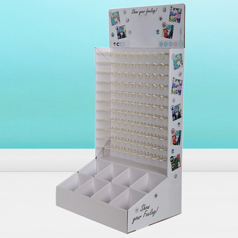Eco-Friendly Display Rack for Chewing Gum and Canned Food Customized Round Design