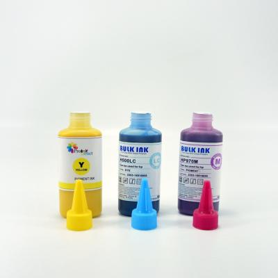 6 impressora a jato de tinta impermeável das cores 100ML Refill Ink