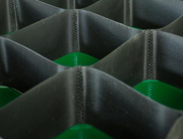 High Strength HDPE Geocell For Road Construction Smooth/Textured Surface National Standard
