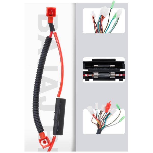Sample Days 3-5 Work Days Rongfafs Motorcycle Auto Wire Harness for BAJAJ BM-150