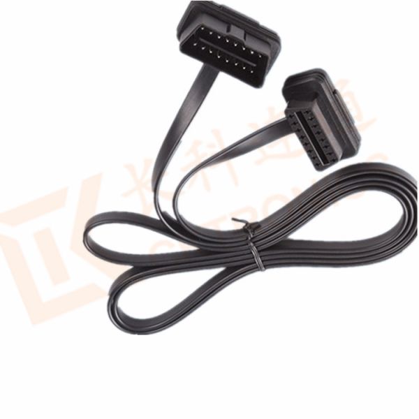 Automotive Flat OBD 16 Pin OBD Extension Cable CK-MF08D01L