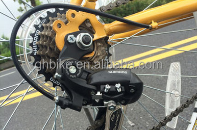 26 inch Tandem Bike Bicycle Beach Cruiser Style Two Seats Bike with Gloss Weight 25kg