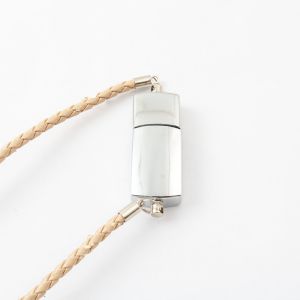 Веревочка 15MB/S браслета 256GB 128GB 64GB привода usb силикона раковины металла кожаная