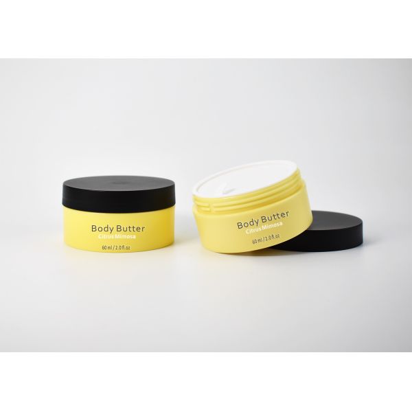 2 OZ.(60ml) Quality Straight Sided Thick Wall PP Cosmetic Jar, Wholesale Customized Plastic Jar Packaging Manufacturer