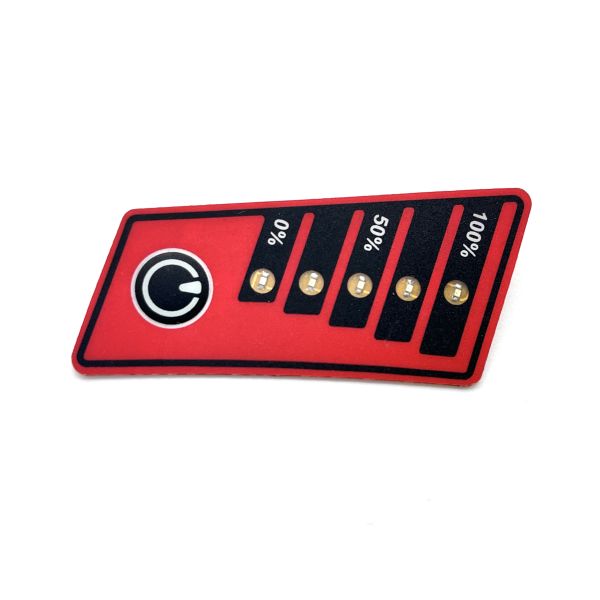 産業用機器のための無料のEL膜キーボードオーバーレイ