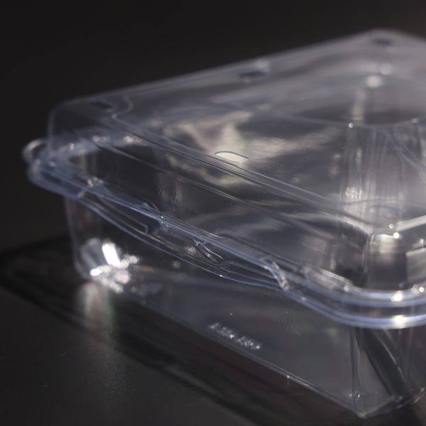 Square Plastic Food Box With Lids , Food Safe Storage Containers SGS FAD ISO9001