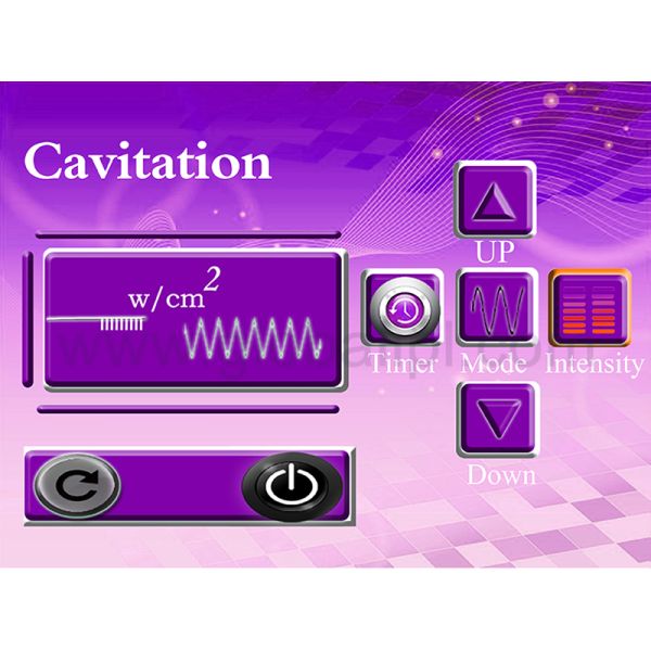 Portable Vacuum Weight Loss Machine , Cavitation Slimming Equipment 1000 Watt