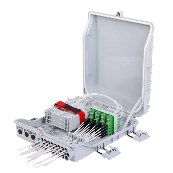 High Performance 24 Cores Fiber Optic Distribution Box IP65 OEM