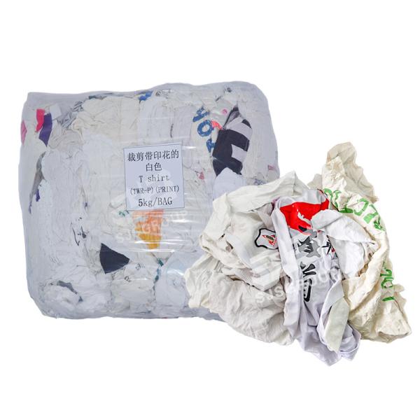 Camisa reciclada 25cm de limpeza geral macia Rags de 40kg/Bale T