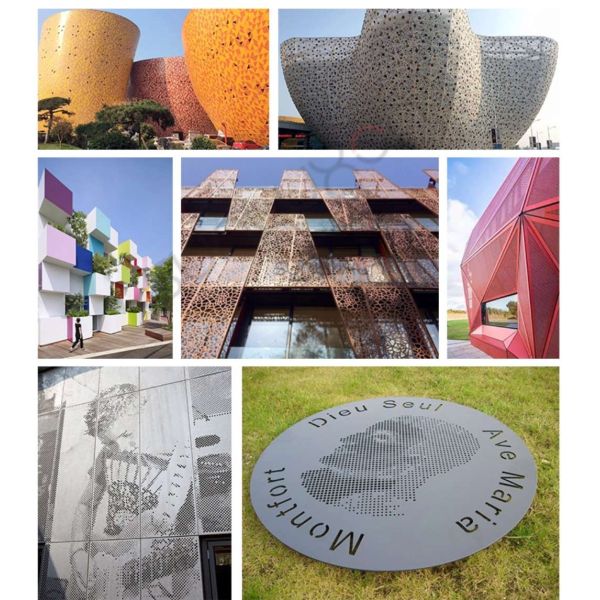 Perforated Aluminum Panel Aluminium Laser Cut Interior Wall Paneling