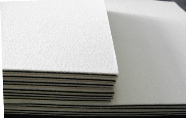 laminador laminado de lã preto da imprensa do cartão do PVC de 3mm PadFor