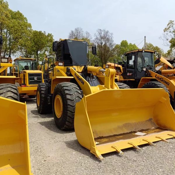 Original Japan Used KOMATSU WA380 Loader with and Original Hydraulic Valve