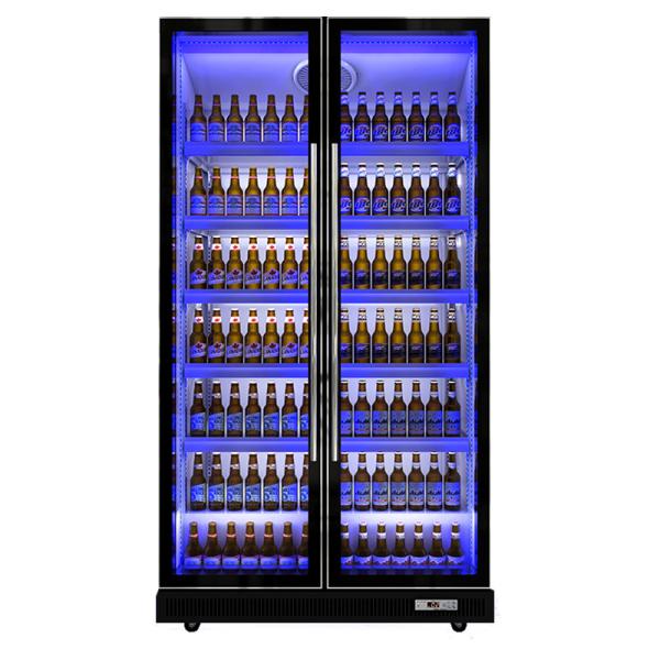 Porta de vidro de Multideck do refrigerador do refrigerador de vinho do refrigerador do hotel da barra da forma
