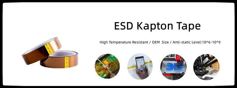 ESD Kapton Tape Диски Точки Полиимидная пленка Лента