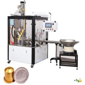 Linha automática de embalagem de cápsulas de café Linha automática de embalagem e paletização SUS304
