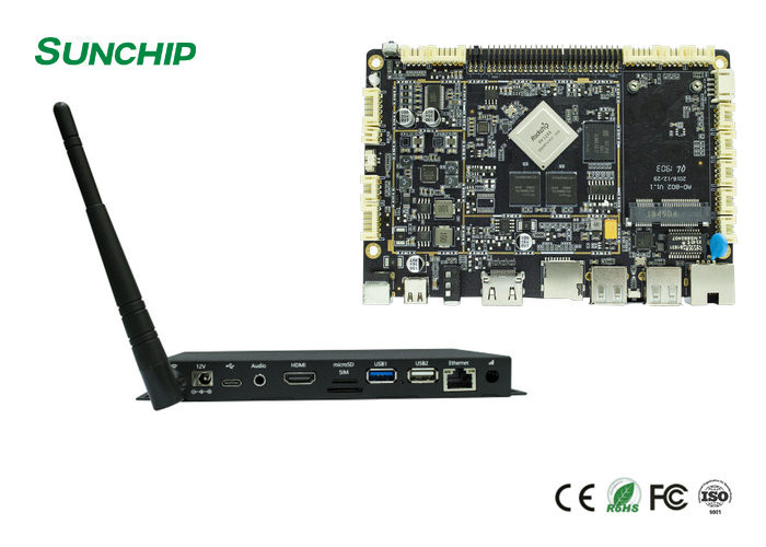 Коробка медиа-проигрывателя HD LVDS HD с системой дистанционного управления LAN CMS WIFI