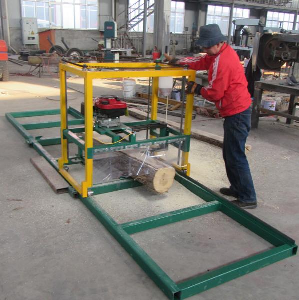 Serração portátil do motor de gasolina de Forest Machinery Chainsaw Mill para a venda