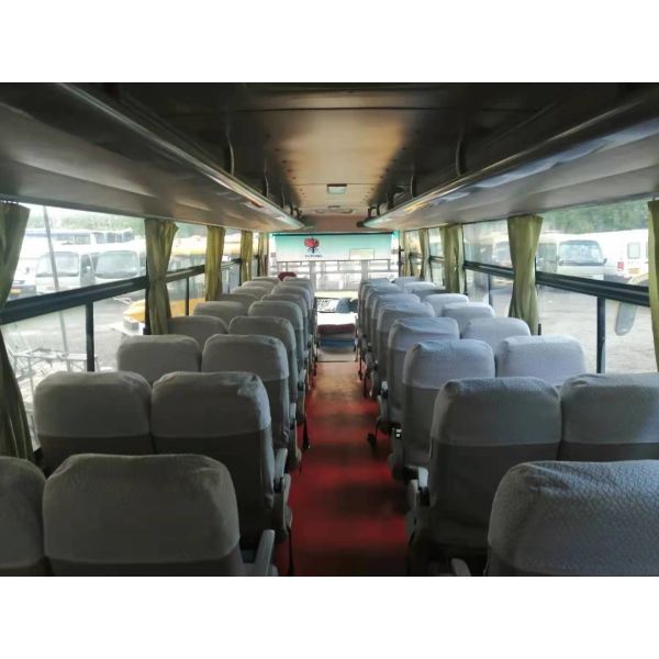 Used Yutong Bus Zk6112d 54 Seats Front Engine Bus Steel Chassis YC. 177kw Used Tour Bus