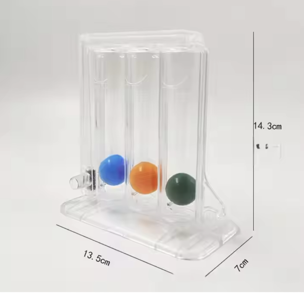 170g Appareil léger de respiration pulmonaire pour exercices respiratoires