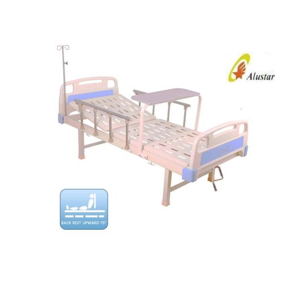 One Crank Medical Hospital Beds Overbed Table Plastic Bowls (ALS-M102)