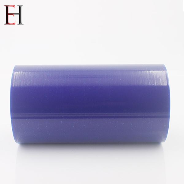 40 Microns espessura transparente azul PE filme protetor para folhas de alumínio bobinas e placas