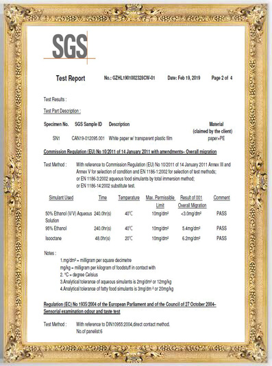 feuille de petit pain enduite par PE latéral des prix de papier du métier 50g un bonne pour des sacs de chienchien