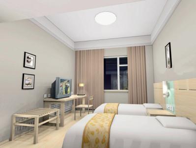 MDF/Melamine Hotel Bedroom Furniture Collection,Standard Room Bed,Nightstand,TV Cabinet,Luaage Rack/Table,Desk